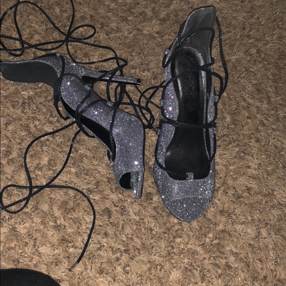 Strapped heels